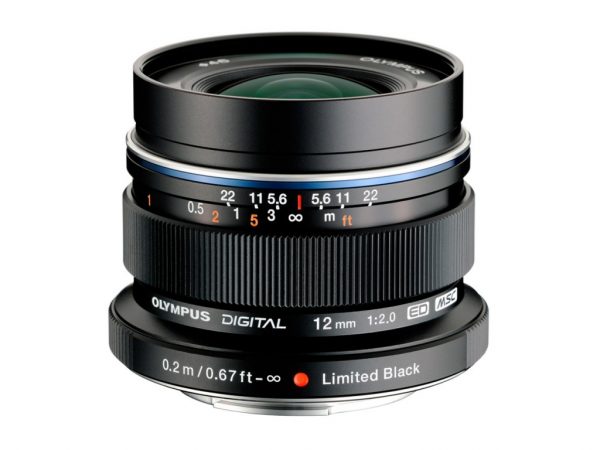Olympus M.Zuiko 12mm/2 ED schwarz