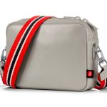 Leica Handtasche Andrea, Leder, cemento