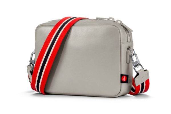 Leica Handtasche Andrea, Leder, cemento