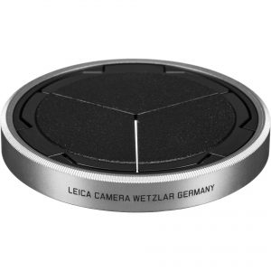 Leica Auto-Objektivdeckel für D-Lux 7 silber/schwarz