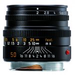 Leica Summicron-M 50mm/2 schwarz eloxiert, ArtNr. 11826