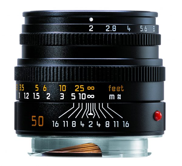 Leica Summicron-M 50mm/2 schwarz eloxiert, ArtNr. 11826