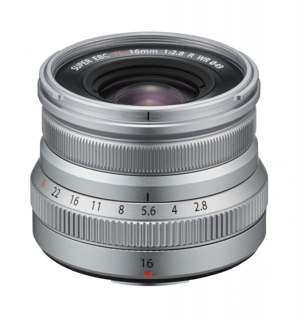 Fujifilm XF 16mm/2,8 R WR silber