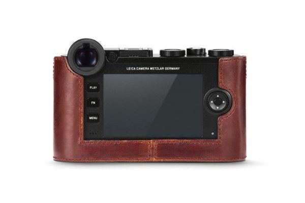 Leica Lederprotektor-CL braun – Bild 2