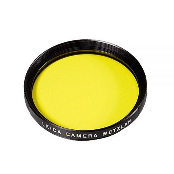 Leica E49 Filter Gelb, schwarz, ArtNr. 13073