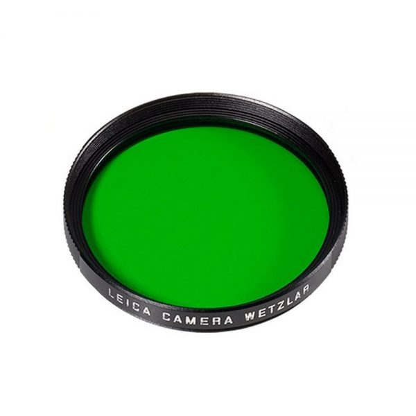 Leica E49 Filter Grün, schwarz, ArtNr. 13074
