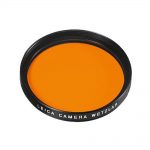 Leica E49 Filter Orange, schwarz, ArtNr. 13072