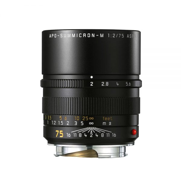 Leica APO-Summicron-M 75mm/2,0 ASPH. schwarz eloxiert, ArtNr. 11637