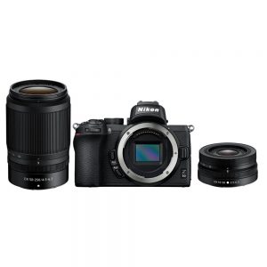 Nikon Z 50 + Z 16-50mm/3,5-6,3 DX, VR + Z 50-250mm/4,5-6,3 DX, VR