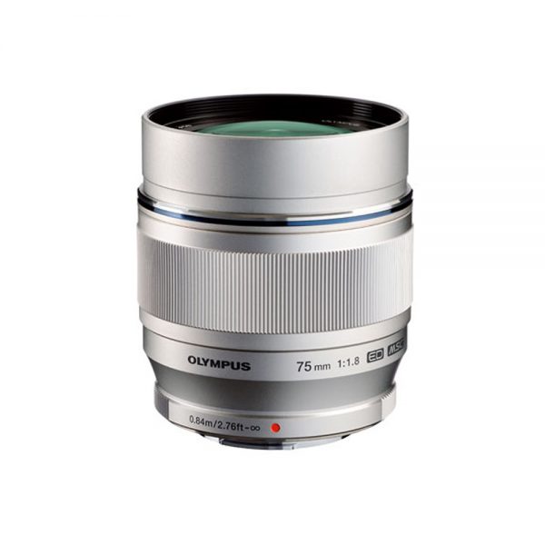 Olympus M.Zuiko 75mm/1,8 ED silber