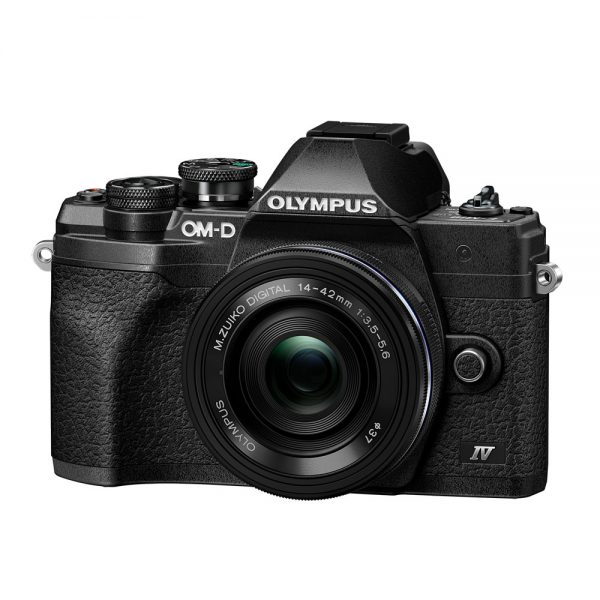 Olympus OM-D E-M 10 Mark IV schwarz + M.Zuiko 14-42mm/3,5-5,6 EZ