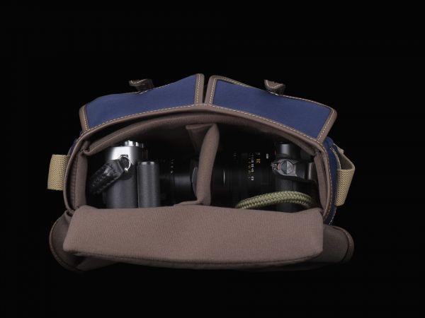 Billingham Hadley Small – Marineblau/Schokoladenbraun – Bild 3