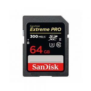 SanDisk Extreme PRO SDXC 64GB 300MB/s UHS-II