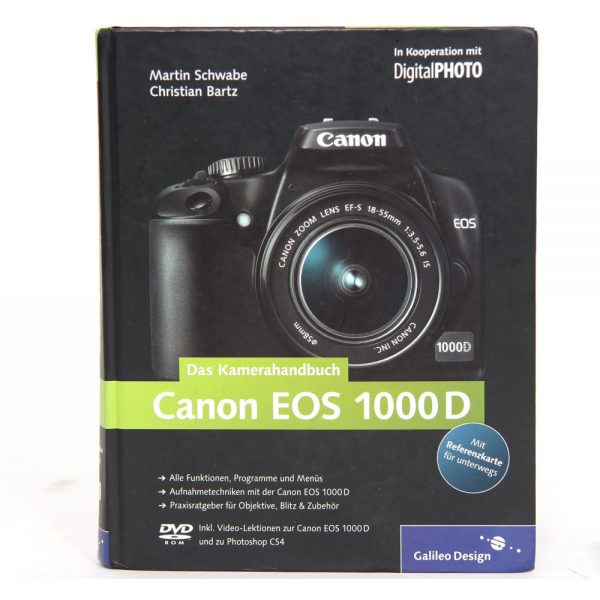 Canon EOS 1000D Buch, Martin Schwabe, Christian Bartz, inkl. 20% MwSt.