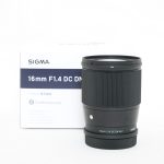 Sigma AF 16mm/1,4 DC, DN, OVP, 1 Jahr Garantie, für L-Mount