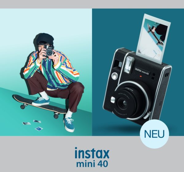 Fujifilm Instax Mini 40 EX D black Sofortbildkamera – Bild 4