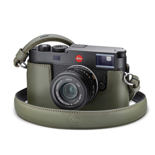 Leica Protektor M11, Leder olivgrün, ArtNr. 24034