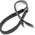 Leica Paracord Strap, black/black, 100cm, created by COOPH