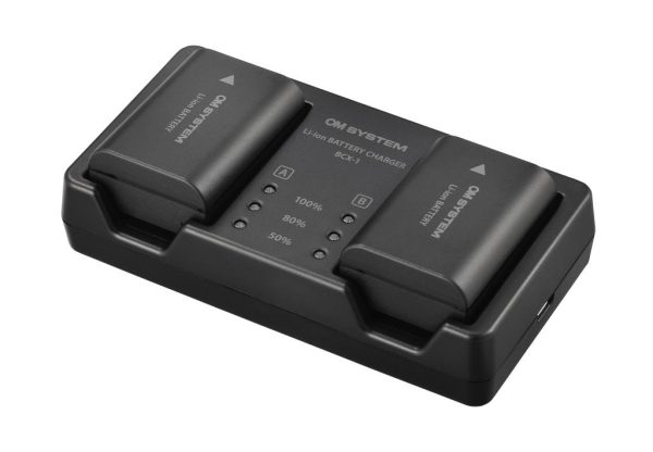 OM System SBCX-1 Doppelladegerät inkl. Akku – Bild 2