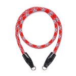 Leica Rope Strap, red check, 126cm, designed by COOPH