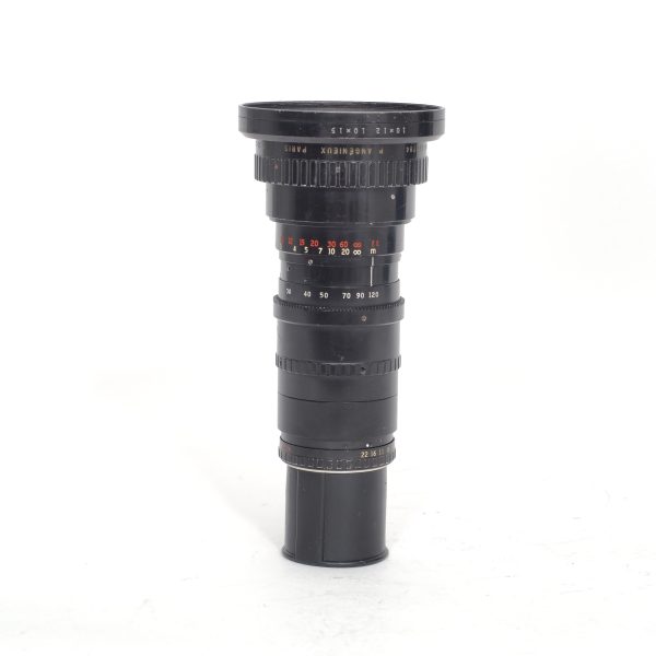 Angenieux Typ 10×12 B / 12-120mm/2,2 Sonnenblende, ARRI-Anschluss