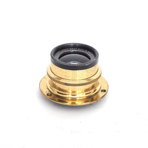 Goerz Berlin Dagor 180mm/6,8 Doppel-Anastigmat Serie III Messingobjektiv – Bild 2