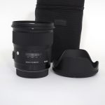 Sigma AF 24mm/1,4 Art, (kleiner Kratzer auf Frontlinse, kein Einfluss auf Bildqualität), Sonnenblende, Köcher, für Canon EF