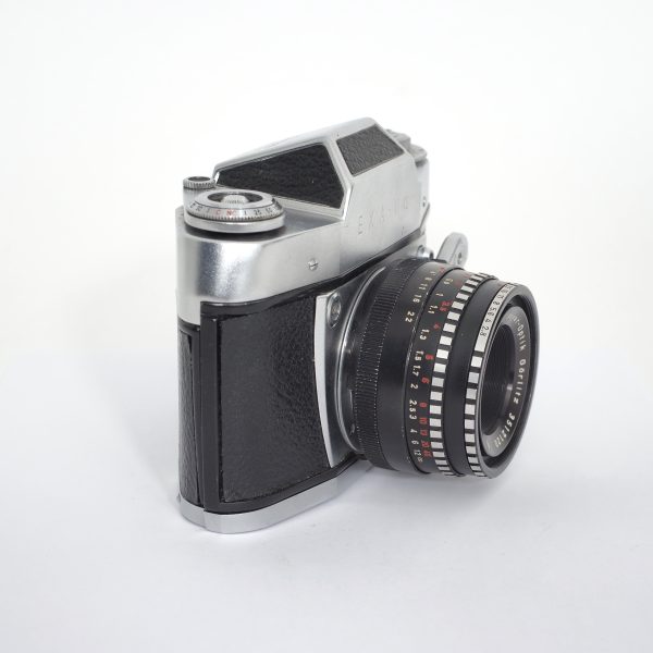 Exa IIa Gehäuse Sn.143363 Type 1 mit Meyer Görlitz Domiplan 50mm/2,8 (serviciert) – Bild 2