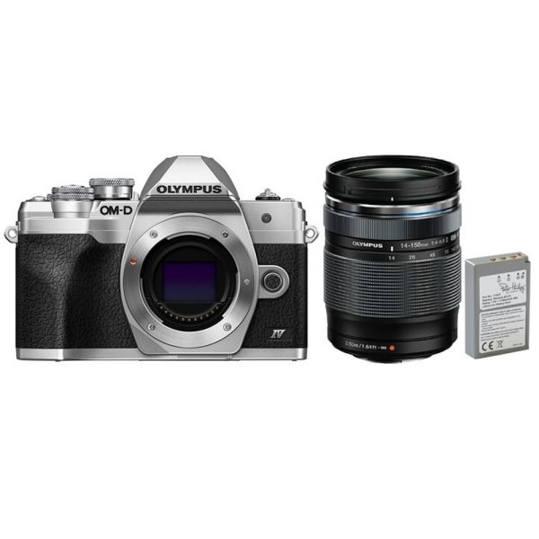 Olympus OM-D E-M 10 Mark IV silber + M.Zuiko 14-150mm/4-5,6 II, Peter Hadley Akku – Bild 2