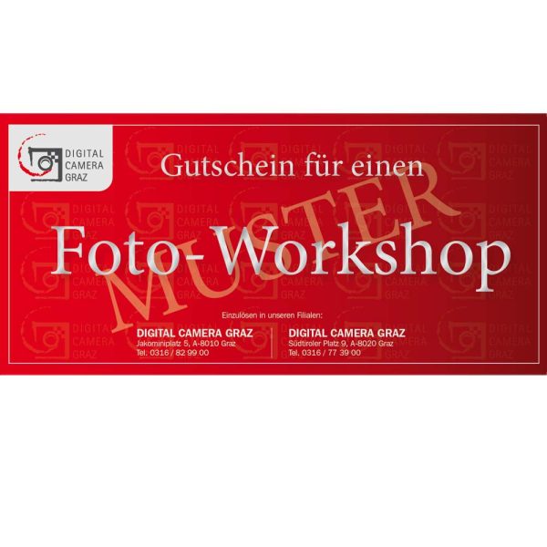 Digital Camera Graz Gutschein Fotokurs Portrait-Workshop für Einsteiger