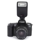 Canon EOS 1000 FN Gehäuse + EF 28-80mm/3,5-5,6 II + Speedlite 300EZ Blitzgerät, Anleitung, inkl. 20% MwSt.
