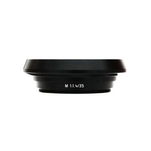 Leica Gegenlichtblende M, rund für M 1:1,4/35, schwarz eloxiert, ArtNr. 12486