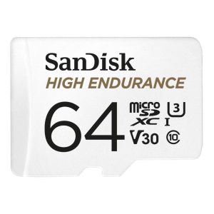 SanDisk High Endurance Micro SD 64GB 100 MB/s