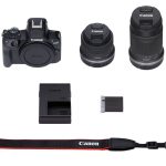 Canon EOS R50 + RF-S 18-45mm/4,5-6,3 IS STM + RF-S 55-210mm/5-7,1 IS STM