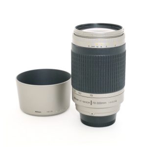 Nikon AF 70-300mm/4-5,6 G silber, Sonnenblende, inkl. 20% MwSt.