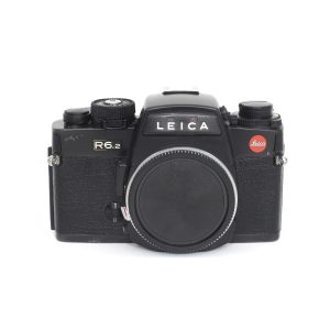Leica R 6.2 Gehäuse schwarz Sn.1937169, Riemen