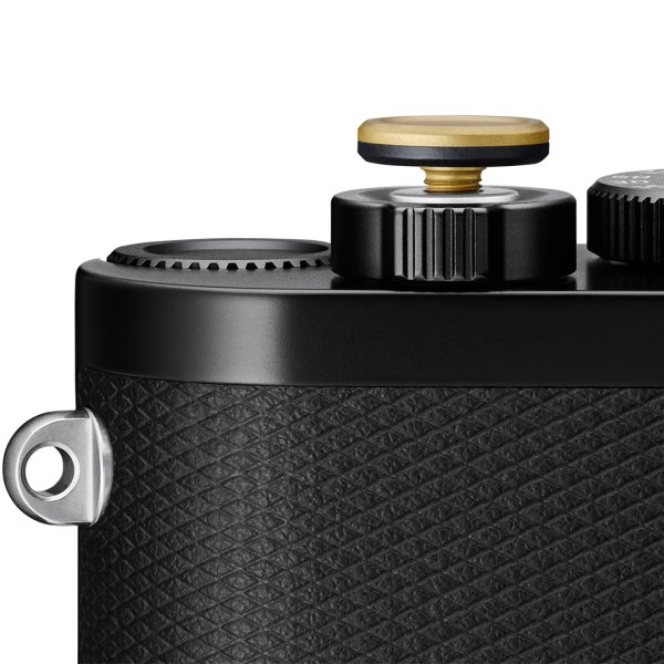 Leica Q3 Soft Release Button, Messing, gestrahlt, ArtNr. 19599 – Bild 2