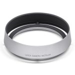 Leica Q3 Gegenlichtblende, Aluminum, silbern eloxiert