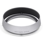 Leica Q3 Gegenlichtblende, Aluminum, silbern eloxiert, ArtNr. 19658