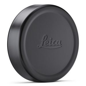 Leica Q3 Objektiv-Vorderdeckel, Aluminium, schwarz eloxiert, ArtNr. 19673