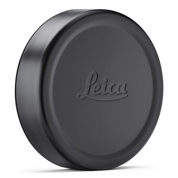 Leica Q3 Objektiv-Vorderdeckel, Aluminium, schwarz eloxiert, ArtNr. 19673
