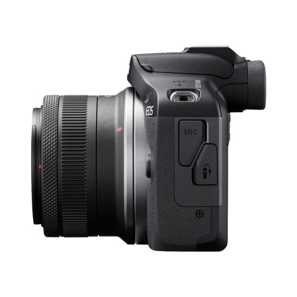 Canon EOS R100 + RF-S 18-45mm/4,5-6,3 IS STM Special Edition Kit mit Canon LP-E17 Akku + 128GB SD-Karte – Bild 3