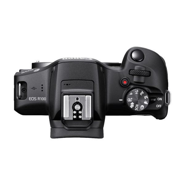 Canon EOS R100 + RF-S 18-45mm/4,5-6,3 IS STM Special Edition Kit mit Canon LP-E17 Akku + 128GB SD-Karte – Bild 4