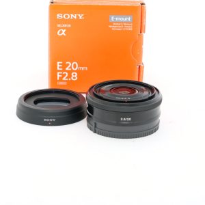 Sony E 20mm/2,8 Sonnenblende, OVP, 6 Monate Garantie