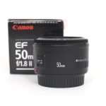 Canon EF 50mm/1,8 II, OVP