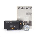 Rollei A110 Pocketkamera mit Blitzwürfeladapter, Anleitung, inkl. 20% MwSt.