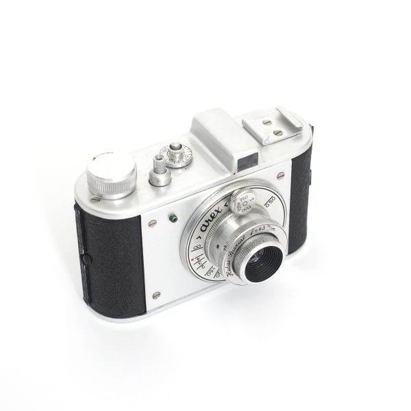 Arex Schwarzbauer mit Hedar Spezial 43mm/5,6 Format 24×28, original Tasche, inkl. 20% MwSt. – Bild 2