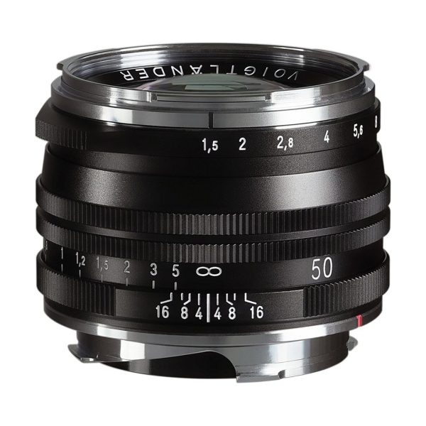 Voigtländer 50mm/1,5 Nokton VM II M.C. Vintage Line - Schwarz