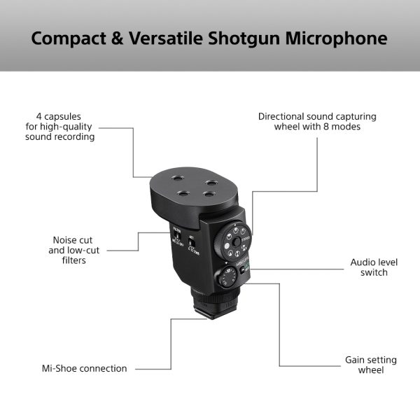 Sony Shotgun-Mikrofon ECM-M1 – Bild 4