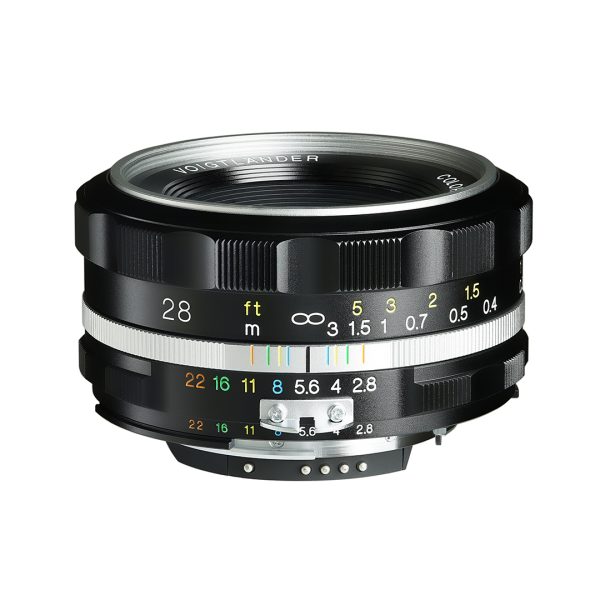 Voigtländer 28mm/2,8 Color Skopar SLII-S asphärisch Nikon Z - Schwarz/Silber